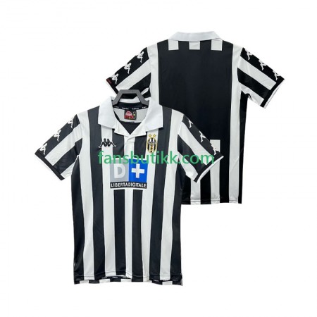 Fotballdrakt Juventus 1999 2000 Retro Hjemmetrøye Kortermet